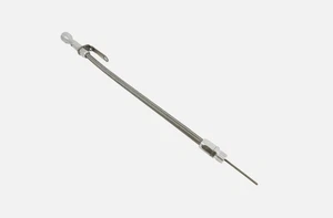 Small Big Block Ford Oil Pan Dipstick Flexible SBF 289-351W BBF 429-460 Billet - Bild 1 von 5