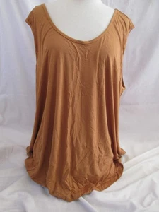 COZY CO. BY COZY CASUAL TAGLIA 3X CANOTTA MARRONE FULVO - Foto 1 di 6