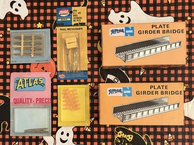 (2) Atlas Plate Girder Bridge N Gauge Plus Rail Joiners/Track Parts - Image 1 of 4