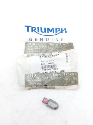 Triumph Bonneville Thruxton Scrambler 2001-2024 16 mm clavija de ángulo de banco A9770096 Foto 1 de 4
