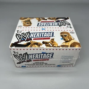 2005 WWE Topps Heritage Sealed Box - Autos - Hogan Piper SCATOLA NUOVA - Foto 1 di 7