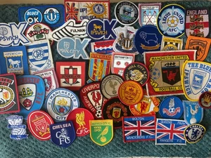 Años 1980-2025 - Parches para coser equipos de fútbol ingleses y escoceses: *Elige entre* - Imagen 1 de 152