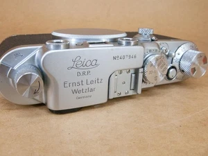 Leitz Leica IIIc converted to IIIf Black Dial 1946/47 - Picture 1 of 17