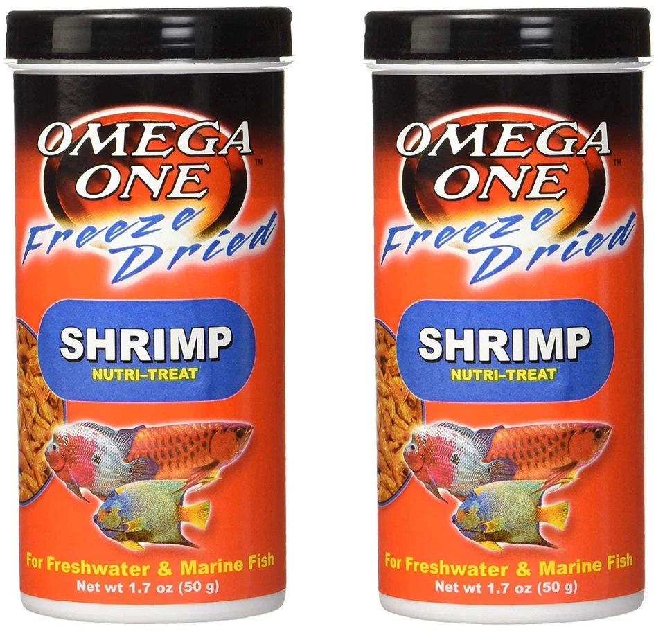 Omega One Freeze Dried Shrimp 1 7 Oz