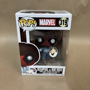 Funko Pop! Vinilo: Marvel - Deadpool como Bob Ross #319 - Imagen 1 de 6