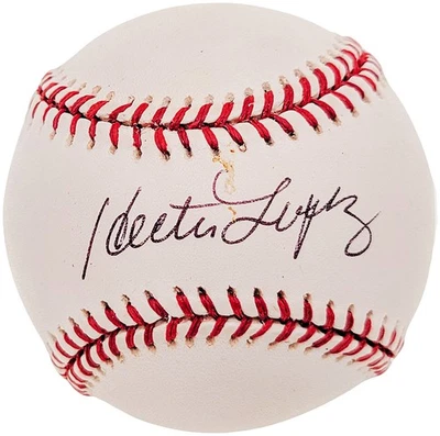Hector Lopez Signed American League Baseball New York Yankees Beckett #BH041940 - Image 1 of 4
