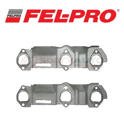 Fel Pro Exhaust Manifold Gasket Set for 2006-2009 Pontiac Torrent 3.4L V6 - ty Foto 1 de 4