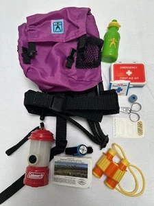 Zaino bambola American Girl vintage 1996 essenziali e accessori orienteering - Foto 1 di 12
