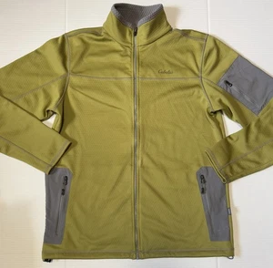CABELAS - Men's Full Zip Long Sleeve Fleece Lined Jacket - Size LT - Large Tall - Picture 1 of 7