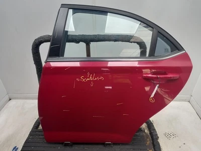 MG MG6 Left Rear Door N/S 2011-2016 RED 4 Door Saloon 10123844 - Image 1 of 4