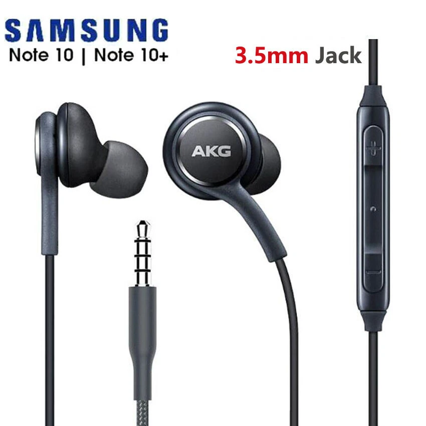 1/5/10Pcs Galaxy 1.2m Note 8 9 Samsung AKG Headphone 3.5mm Earphone Earbud S8+ - Image 1 of 4