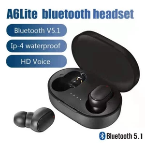Original A6S TWS Headset Wireless Earphones Bluetooth Headphones Sport Stereo Fo - Zdjęcie 1 z 11