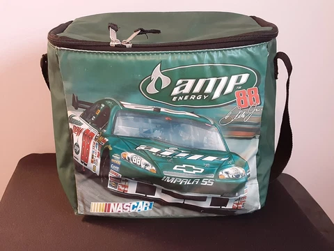 AMP ENERGY DALE EARNHARDT JR #88 NASCAR SOFT COOLER LUNCH BOX Cover