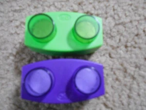 Set of 2 Creative Memories Heart Star Flower Firework Paper Punch 3/4" Punches - Picture 1 of 3