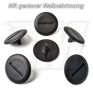 10x Extérieur Capot Clips Support pour Mercedes Benz A0009917498 - Picture 1 of 1