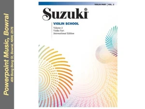 Suzuki Violin School Volume 2 Book Only (International Edition) - Picture 1 of 2
