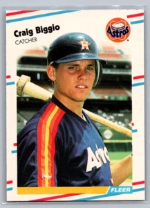 1988 Fleer Update Craig Biggio #U-89 - Picture 1 of 2