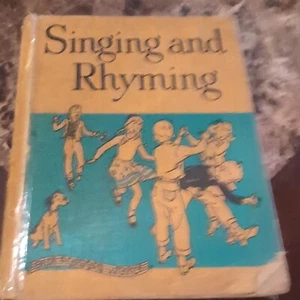 1950 Copy Of Singing And Rhyming - Imagen 1 de 7