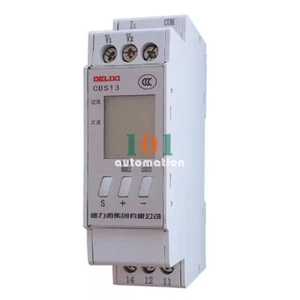 QTY:1 NEW FOR Delixi current relay protector CDS13 1-5A/1-10A relay 220/380v - Picture 1 of 3