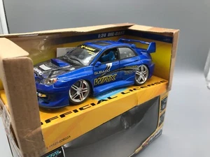 Modelli auto 1:24 Kentoys X Tuners Subaru Impreza WRX con IMBALLO ORIGINALE - Foto 1 di 9