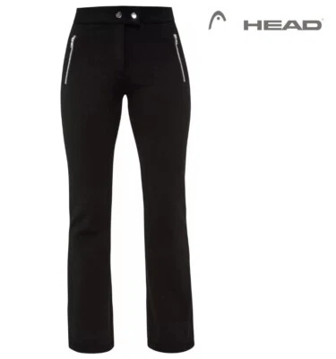 Pantalones de esquí HEAD x Lindsey Vonn Le Blanc elásticos impermeables negros $320 talla XS, ¡Nuevos con etiquetas! Foto 1 de 4