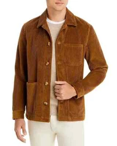 The Men's Store L134704 Corduroy Chore Jacket Men's Size XL - Picture 1 of 2