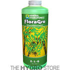 General Hydroponics Flora Series FloraGro FloraBloom FloraMicro 32 oz QT - gh