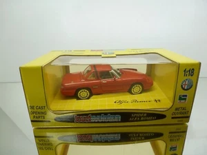 JOUEF EVO 3302 ALFA ROMEO SPIDER HARD TOP -RARE- RED 1:18 - GOOD IN BOX - Imagen 1 de 11