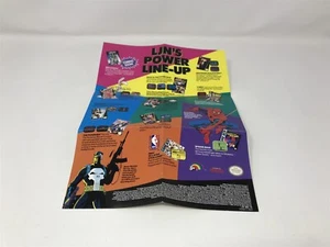 LJN Nightmare on Elm Street - Nintendo NES - LJN-DMG-US - Poster Insert Only - Picture 1 of 1