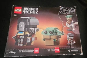 Lego Star Wars Brick Headz Mandalorian The Child 75317 Collector ***Box Only*** - Picture 1 of 6