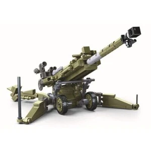 MOC Military WW2 M777 Light Artillery Gun Bricks Model Building Blocks KIT - Picture 1 of 8