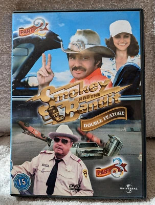 Smokey and the Bandit 2 & 3 - Region 2 DVD - Burt Reynolds, Sally Field - Comedy - Image 1 of 4