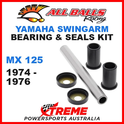 Kit de rodamientos basculantes All Balls 50-1011 Yamaha MX125 MX 125 1974-1976 Foto 1 de 2