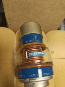 One NOS Jennings vacuum variable capacitor UCSL-1000-3D345 1000pF 3000V - Zdjęcie 1 z 12