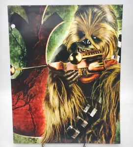 Cartella portafoglio disegni innovativi Star Wars 2015 Chewbacca Lucasfilm - Foto 1 di 7