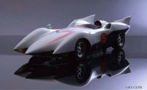LIMITED Speed Racer Mach Go Go "MACH 5" Aluminium Karosserie handgefertigt Modellauto NEU - Bild 1 von 6