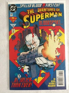 The Adventures of Superman #507 1993 en estado bastante bueno+/casi nuevo DC Comics Kesel/Kitson/McCarthy - Imagen 1 de 1