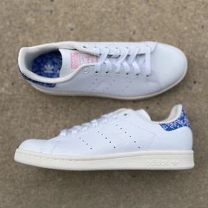 Adidas Originals Stan Smith Women's Athletic Shoe White Leather Sneaker #533 - Picture 1 of 10