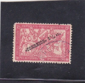 MOSAMBIK KRIEGSSTEUER BRIEFMARKE ZUSCHLAG AF # 202 (1918-20) - Bild 1 von 1