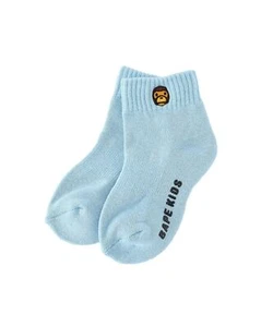 A Bathing Ape Kids Socks 2025 SS Model BABY MILO Motif Sax Size S From Japan - Picture 1 of 1