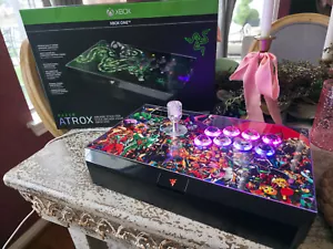 RAZER ATROX Custom Marvel vs Capcom Arcade Fight Stick W/Brook Board, LED, USB C - Picture 1 of 23