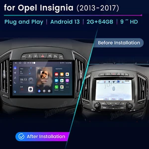 Radio estéreo Android 13 GPS navegación por satélite CarPlay DAB+ para Vauxhall Insignia 2013-2017 - Imagen 1 de 18