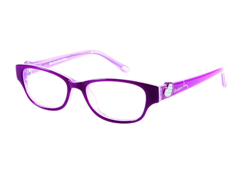 Skechers SK1524 PUR Purple Cat Eye Plastic Optical Eyeglasses Frame 47-16-130 RX - Image 1 of 1