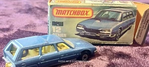Matchbox series 56 superfast Lesney Citroen England car toy diecast w/box - Picture 1 of 3