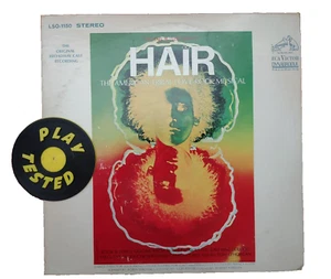 Hair Original Broadway Cast Recording LSO-1150 Grammy 1968 Michael Butler VG+ - Picture 1 of 6