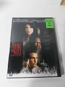 A Time to Kill DVD 1997 McConaughey, Sandra Bullock, Samuel L. Jackson Sealed - Picture 1 of 4