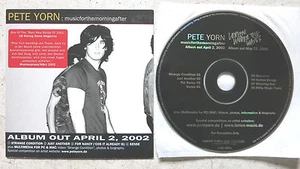 Pete Yorn / Lorien ‎– Musicforthemorningafter / Under The Waves  Promo  CD - Picture 1 of 2