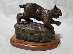 Wildcat Country 1987 Bronze Figur von David W. Jackson #9/100 Made - Bild 1 von 11