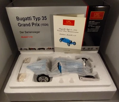BUGATTI TYP TYPE 35 GRAND PRIX 1924 M-063 CMC 1:18 - Immagine 1 di 4