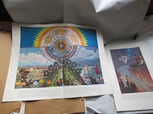 Manly P Hall Augustus Knapp Drucke Theosophie Okkulte Geheimlehre der Zeitalter + - Bild 1 von 14